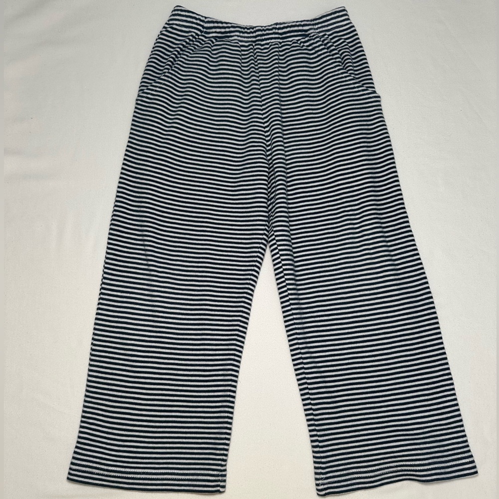 Eyelet & Ivy Navy/White Stripe Knit Pants